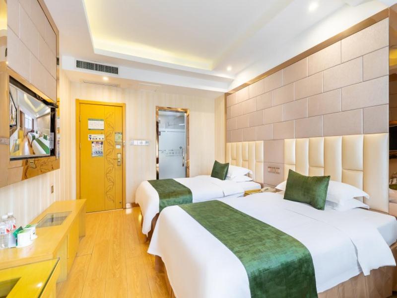 Greentree Inn Zhejiang Jinhua Yiwu International Trade City Changchun Street Shell Hotel Екстер'єр фото
