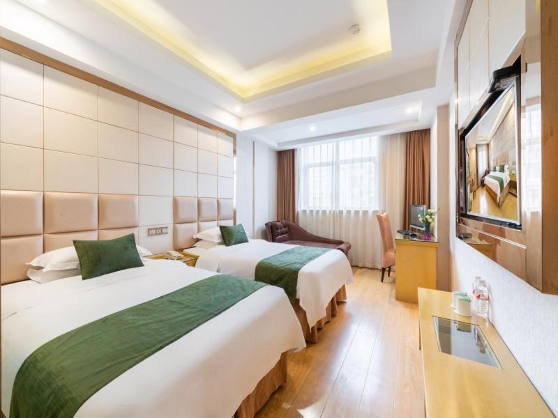 Greentree Inn Zhejiang Jinhua Yiwu International Trade City Changchun Street Shell Hotel Екстер'єр фото
