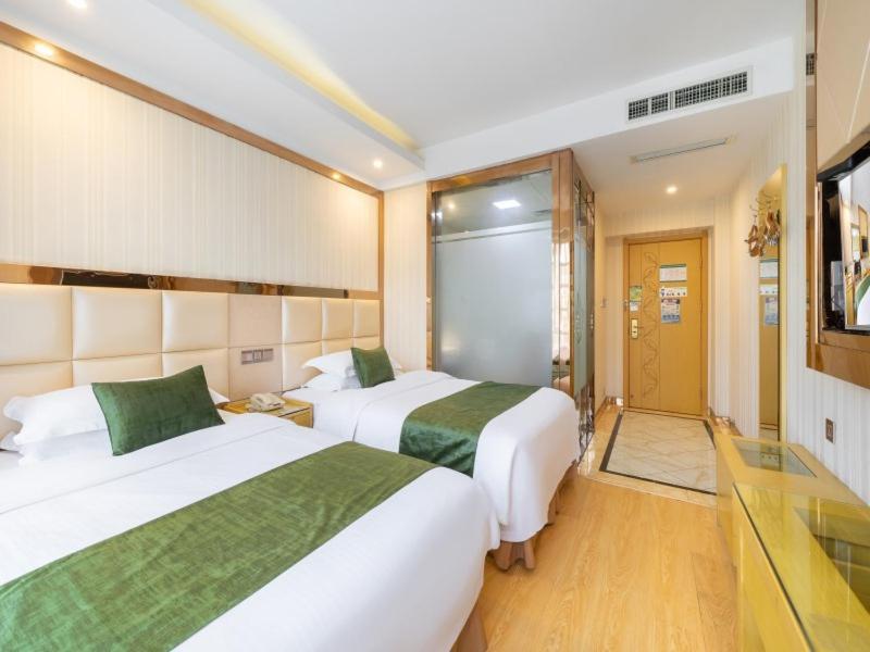 Greentree Inn Zhejiang Jinhua Yiwu International Trade City Changchun Street Shell Hotel Екстер'єр фото