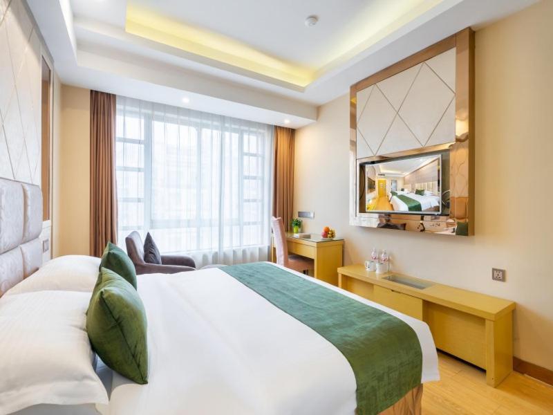 Greentree Inn Zhejiang Jinhua Yiwu International Trade City Changchun Street Shell Hotel Екстер'єр фото